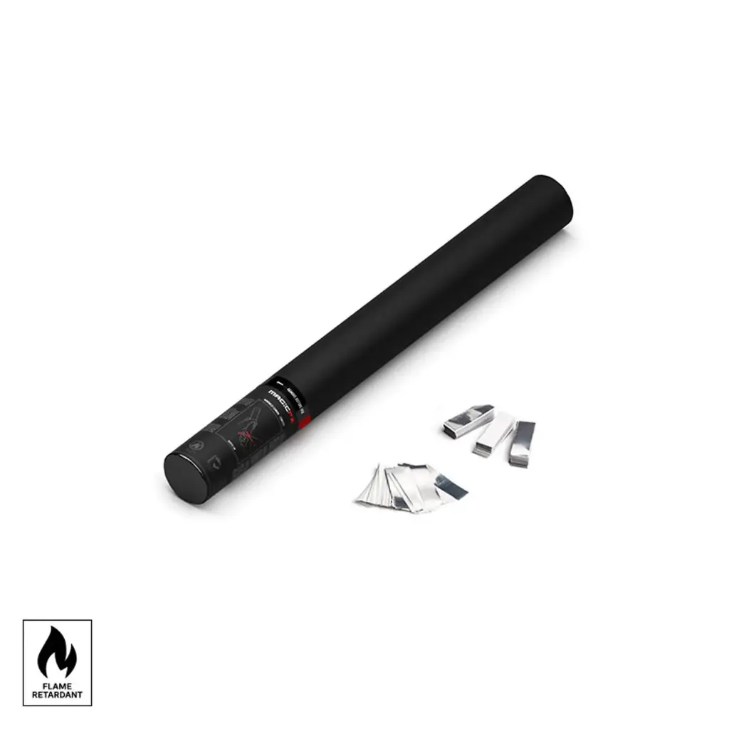 MAGICFX - Handheld Confetti Shot 50 cm - White + Silver