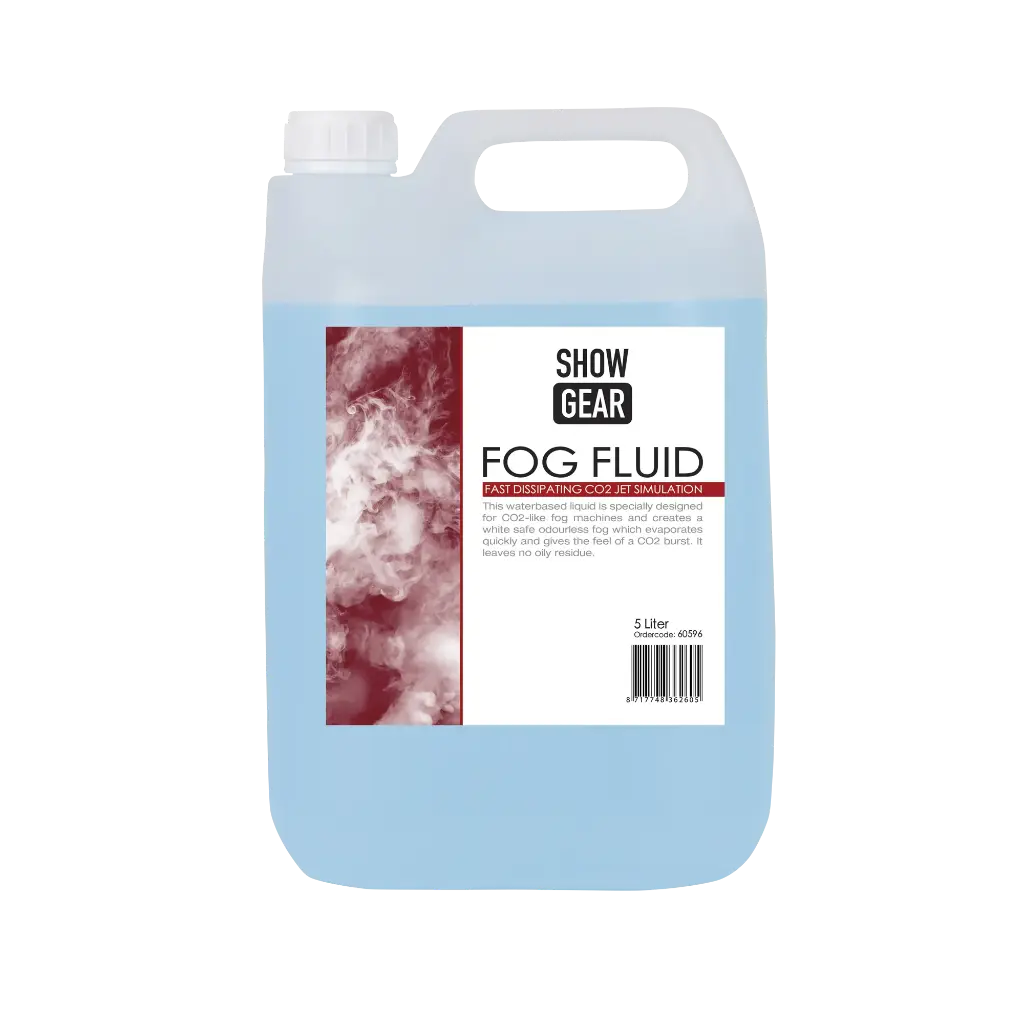 Showgear - Liquide à fumée à dissipation rapide
