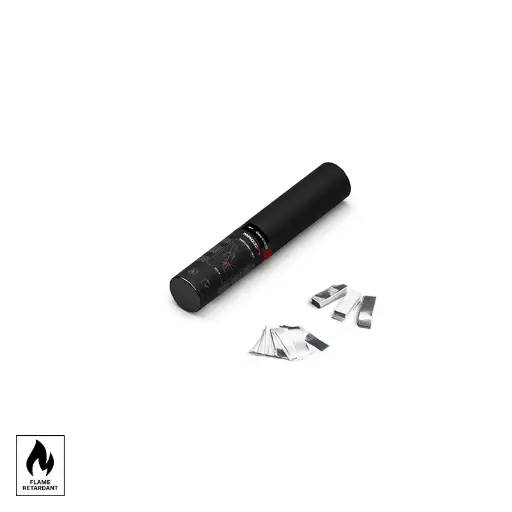 [HC01WSM] MAGICFX - Handheld Confetti Shot 28 cm - White + Silver