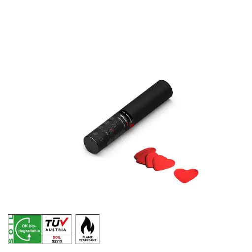 [HC01RDH] MAGICFX - Handheld Confetti Shot 28 cm - Hearts Red