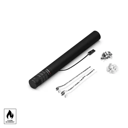 [ES03WSM] MAGICFX - Electric Streamers Shot 50 cm - White + Silver