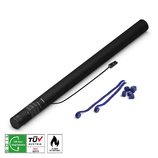 [ES04DB] MAGICFX - Electric Streamers Shot 80 cm - Dark blue