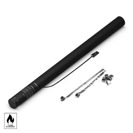 [ES04SLM] MAGICFX - Electric Streamers Shot 80 cm - Metallic Silver